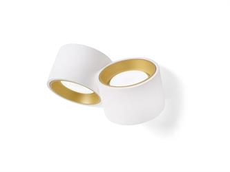 LAMP PAR GESSO 2LUCI TONDA O