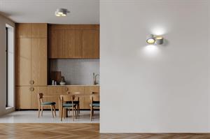 LAMP PAR GESSO 2LUCI TONDA O