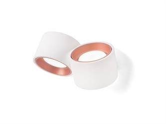 LAMP PAR GESSO 2LUCI TONDA R