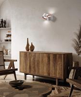 LAMP PAR GESSO 2LUCI TONDA R