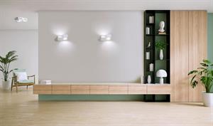 3 LUCI SOFFITTO QUADRATA WHT