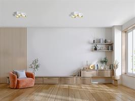 3 LUCI SOFFITTO QUADRATA OTT