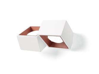 LAMP PAR GESSO 2LUCI QUADR R