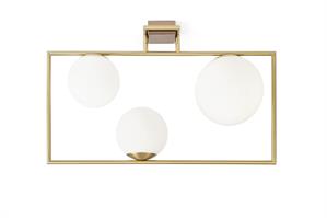 LAMPAD SOFFITTO 3LUC SFERE