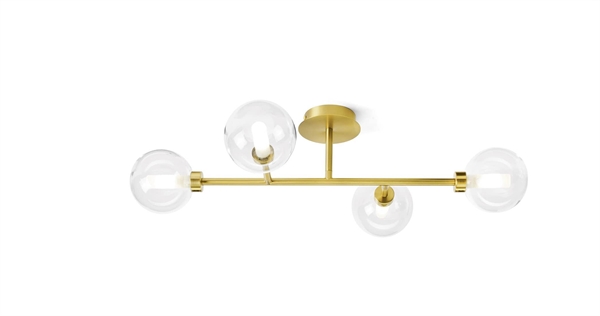 DOM SOFFITTO/PARETE 4 LUCI