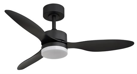 VENT.MET.NERO OPACO C/LUCE-T