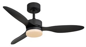 VENT.MET.NERO OPACO C/LUCE-T