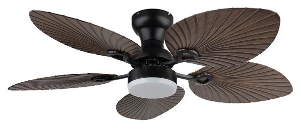 VENT.MET.NERO OPAC C/LUCE-TI
