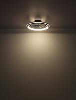 VENT.MET.NERO OPAC PLAF C/LU