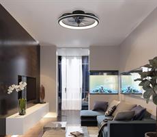 VENT.MET.NERO OPAC PLAF C/LU