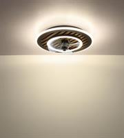 VENT.MET.NERO OPAC PLAF C/LU