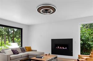 VENT.MET.NERO OPAC PLAF C/LU