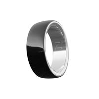 MOON SMART RING TAGL.6 NERO