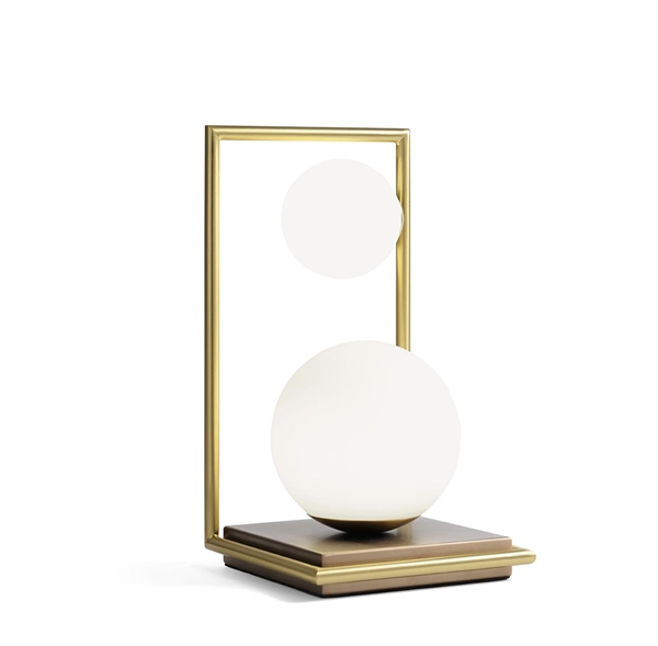 LAMP TAVOLO BUBLE 2SFERE V.D