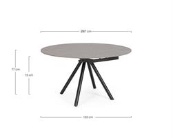 TAV.ALL.RAUNI 87/135 BLK/GRI