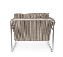 POLTRONA MORVANA RIGHE SAGE