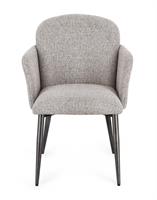 SEDIA C-BR ERCILLA GRIGIO