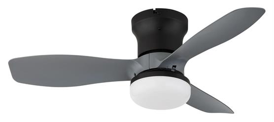 VENT.PLAS.BLK C/LUCE-