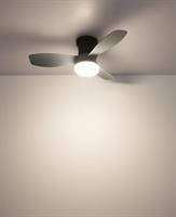 VENT.PLAS.BLK C/LUCE-