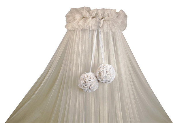 VELO TULLE CHANEL SABBIA