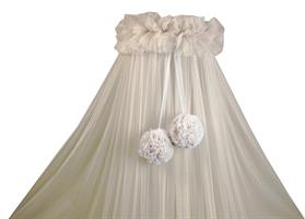 VELO TULLE CHANEL SABBIA