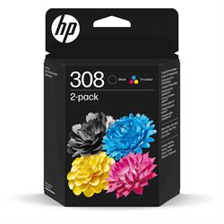 CART.HP 308 BLK/TRI-COLOR 32