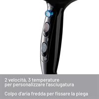 ASCIUGACAPELLI S6 2000 NERO