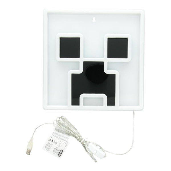 LAMPADA NEON MURO MINECRAFT