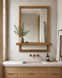 SPECCHIO MENSOLA 75X50