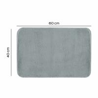 TAPPETO FUZZY 40X60 GRIGIO