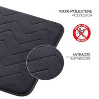 TAPPETO MOUSSE 40X60 ANTRACI