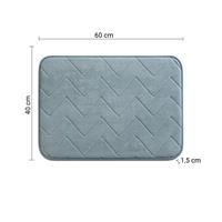 TAPPETO MOUSSE 40X60 AZZ.POL
