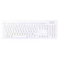 USB SPIN KEYBOARD WHITE