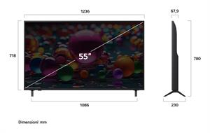 TV 55LED WEBOS UHD AI 4K