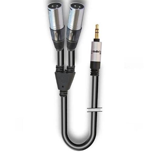 CAVO X PRO 1JACK 3,5M 2XLR3M