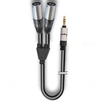 CAVO X PRO 1JACK 3,5M 2XLR3M