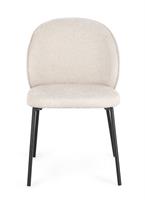 SEDIA WENDY NERO/BEIGE