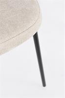 SEDIA WENDY NERO/BEIGE