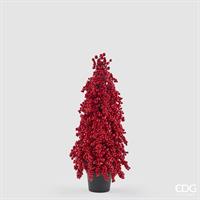 DECORO BACCHE CONO H74 RED