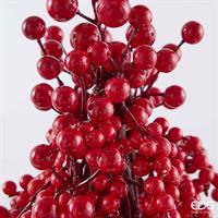 DECORO BACCHE CONO H74 RED