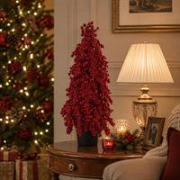 DECORO BACCHE CONO H74 RED