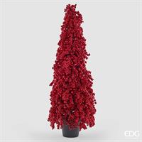 DECORO BACCHE CONO H122 RED