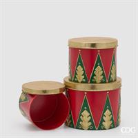 SCATOLA DECORATIVA TAMBURO R