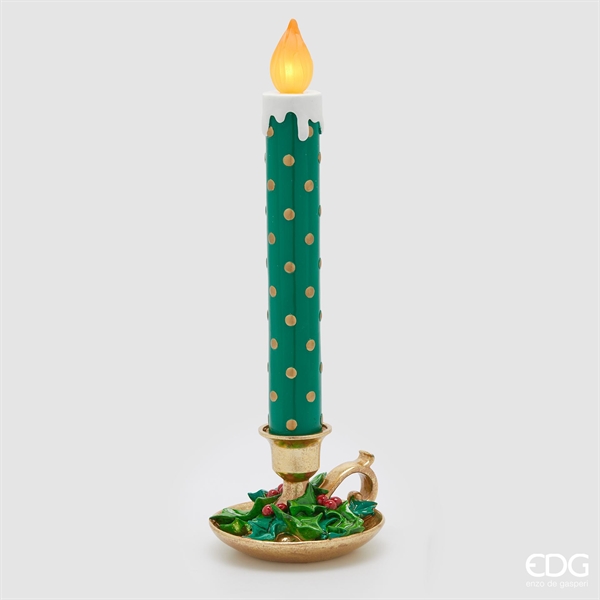 CANDELA LED C/PIATTINO H51D1