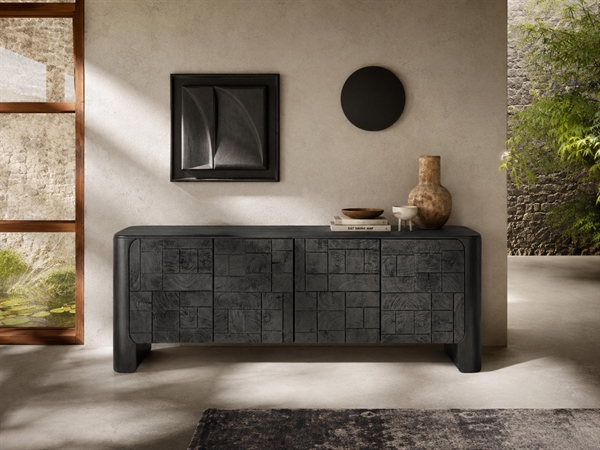 CREDENZA 4A SINNAR NERO