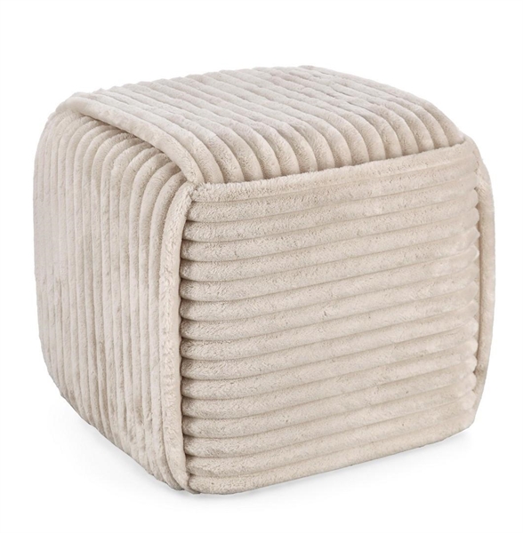 POUF CUBE TORTORA