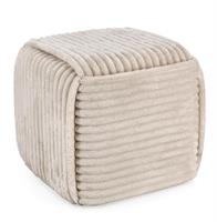 POUF CUBE TORTORA