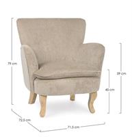 POLTRONA CHENILLE TOROTRA