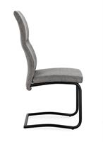 SEDIA THELMA NERO/GRIGIO SCU