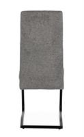 SEDIA THELMA NERO/GRIGIO SCU